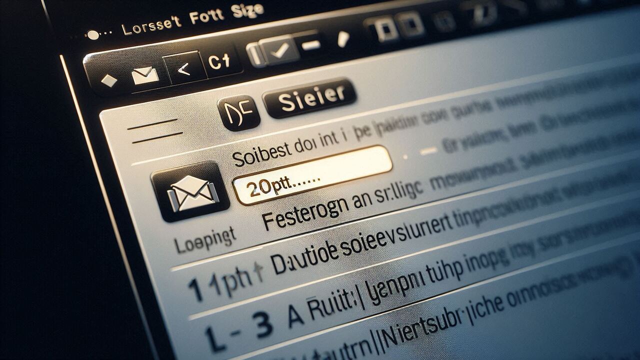 Best Font Size For Email