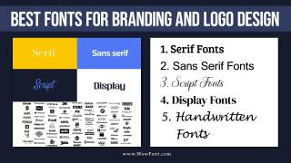 Best Fonts For Branding And Logo Design