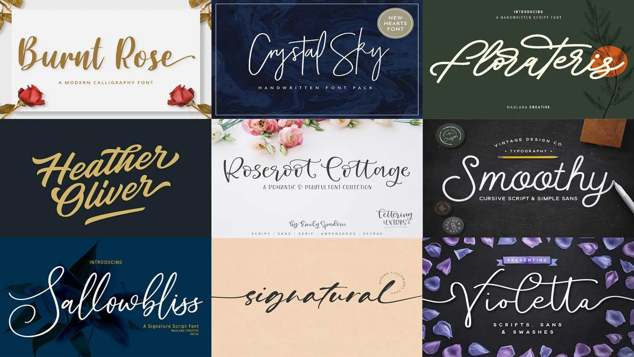 Best Script Fonts For Branding