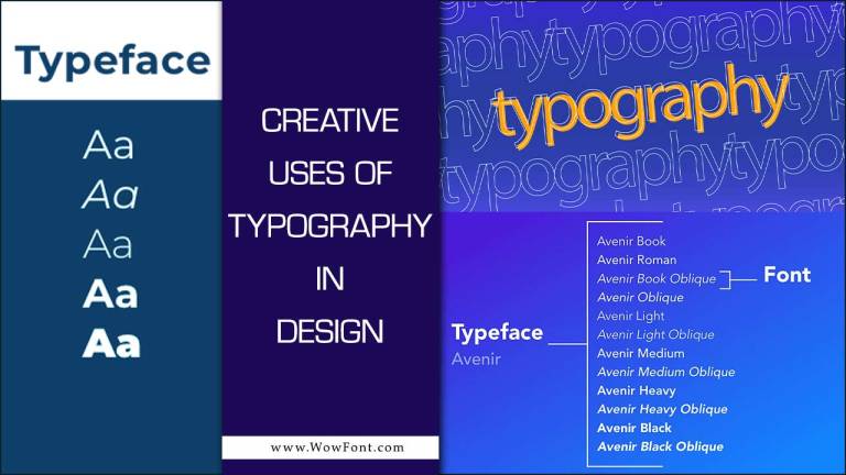 Creative Uses of Typography in Design