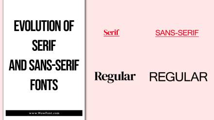 Evolution Of Serif And Sans-Serif Fonts: A Guide