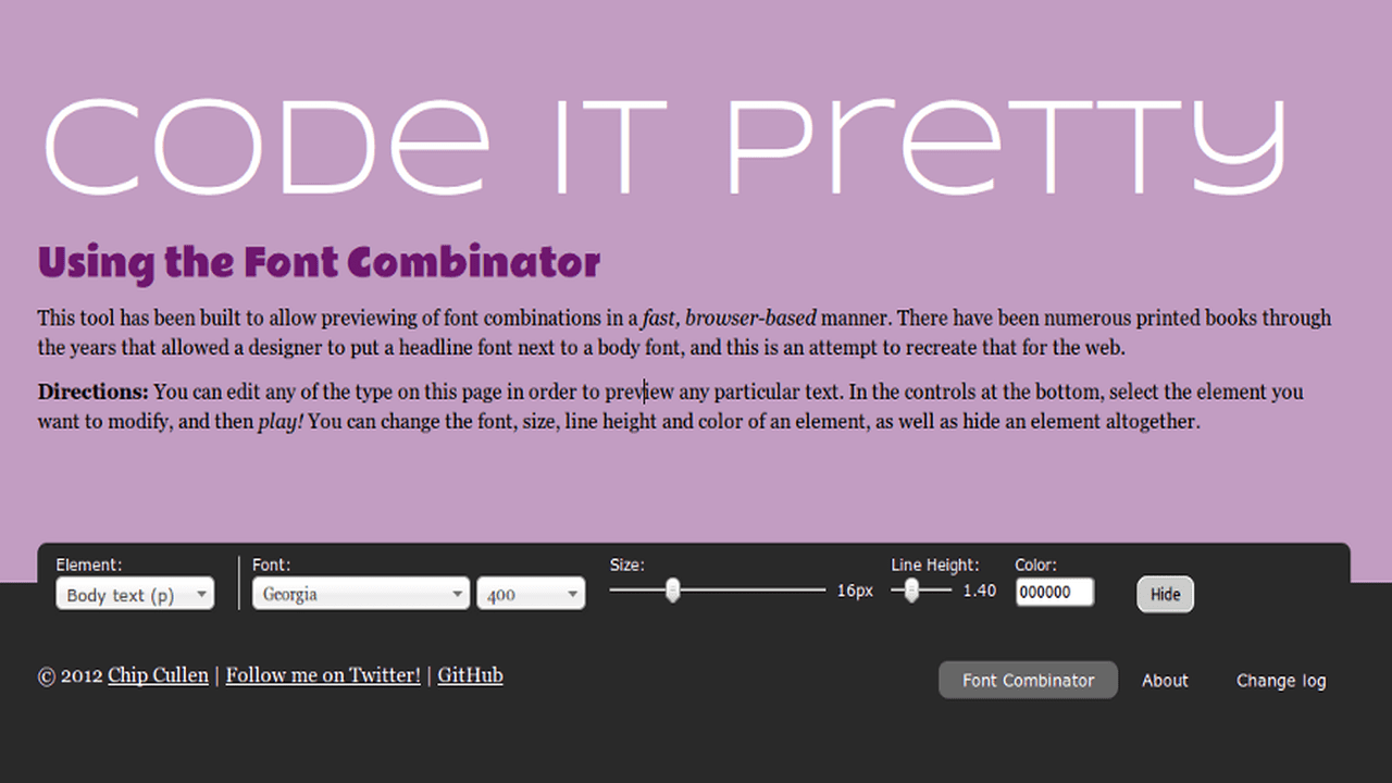 Font Combinator