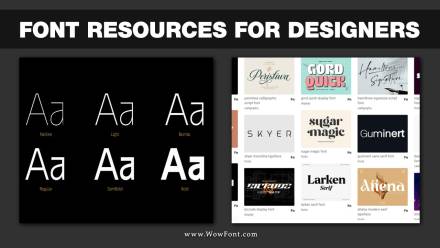 An Extensive List Of Font Resources For Designers