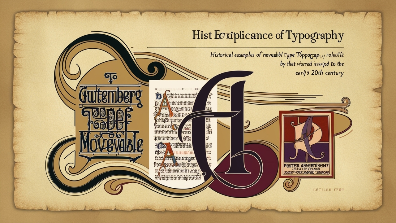 Historical Examples That Explain Some Role Of Typography