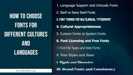 How To Choose Fonts For Different Cultures And Languages: A Complete Guide