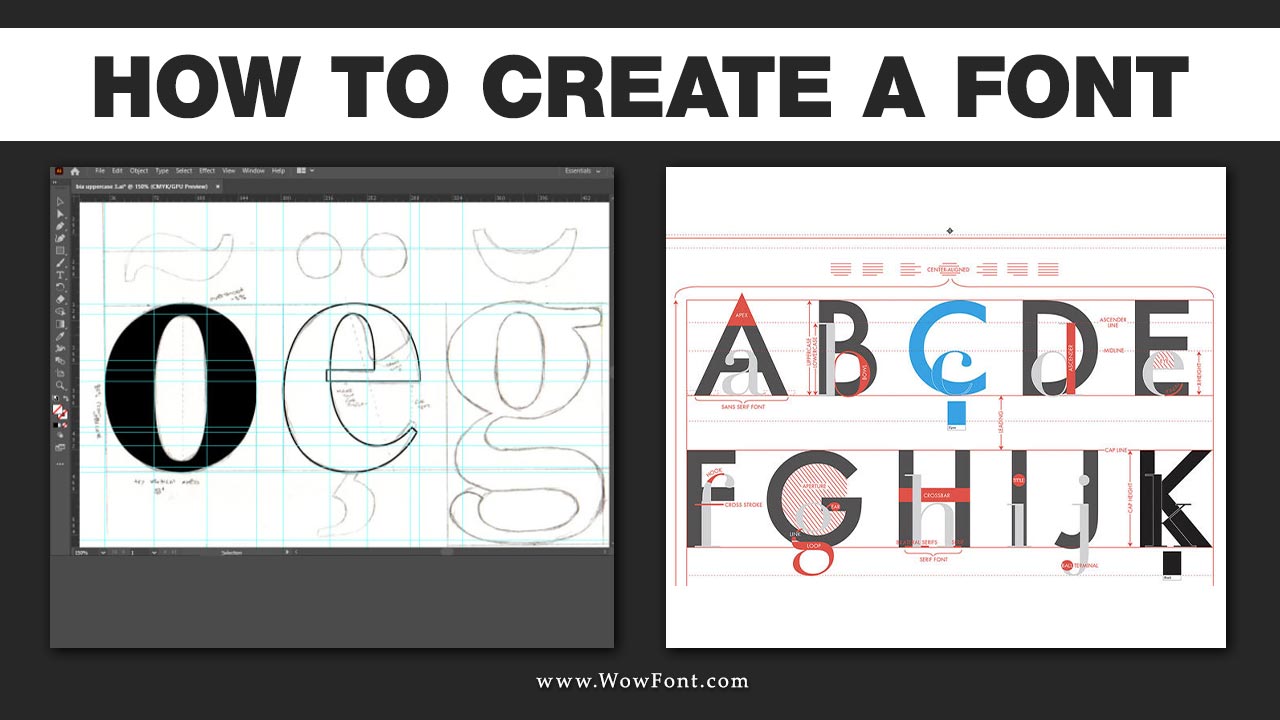 How To Create A Font