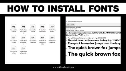 How To Install Fonts On Versatile Systems Like A Pro