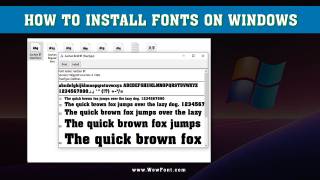 How To Install Fonts On Windows Like A Pro