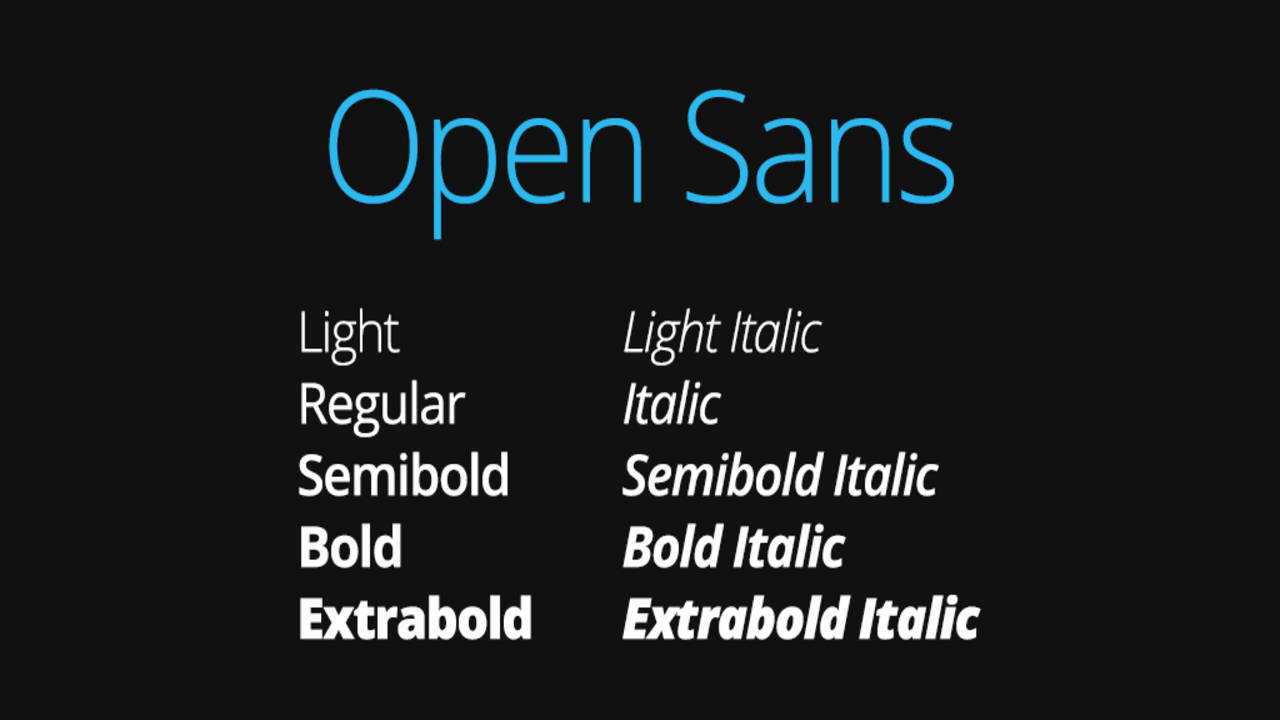 Open Sans