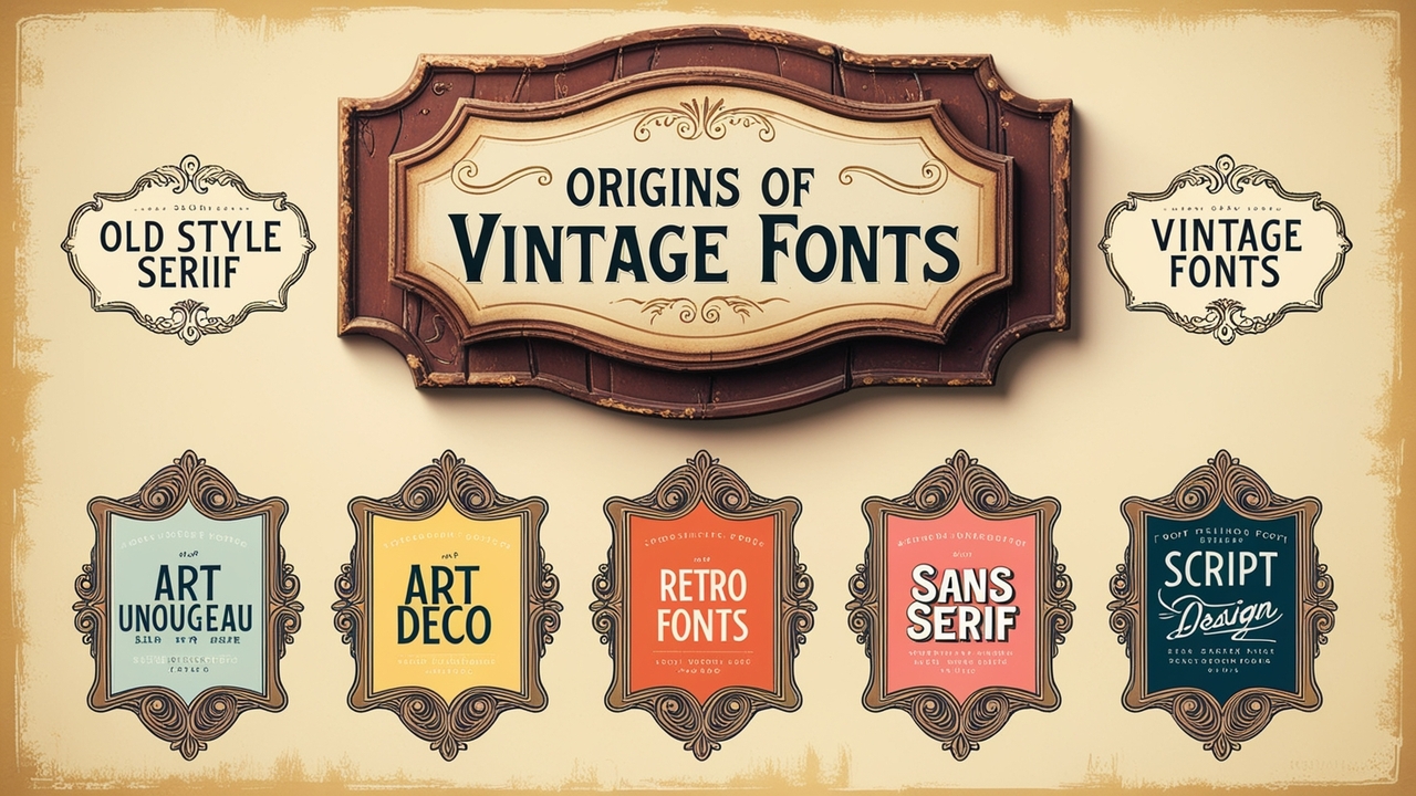 Origins Of Vintage Fonts