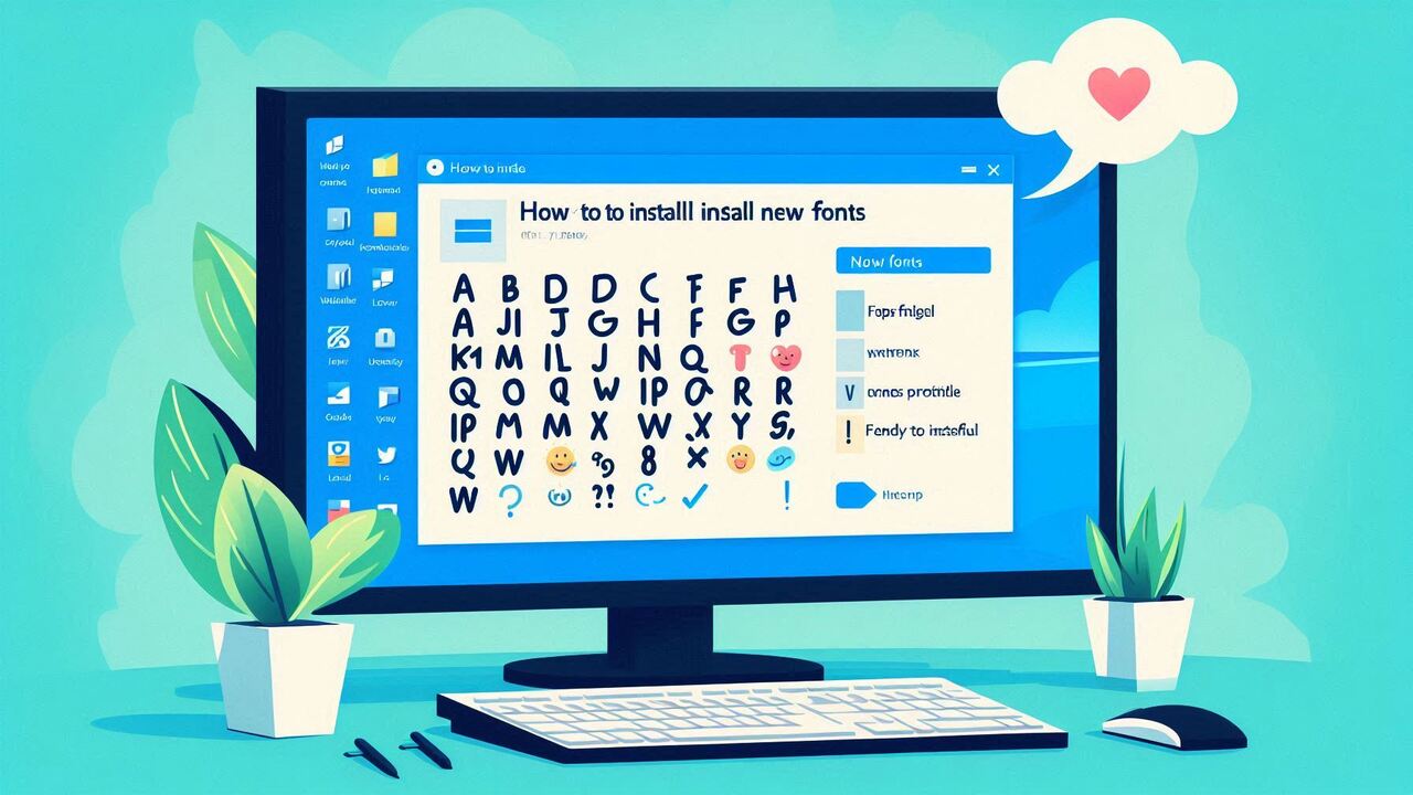 Step-By-Step Guide To Install Fonts On Windows