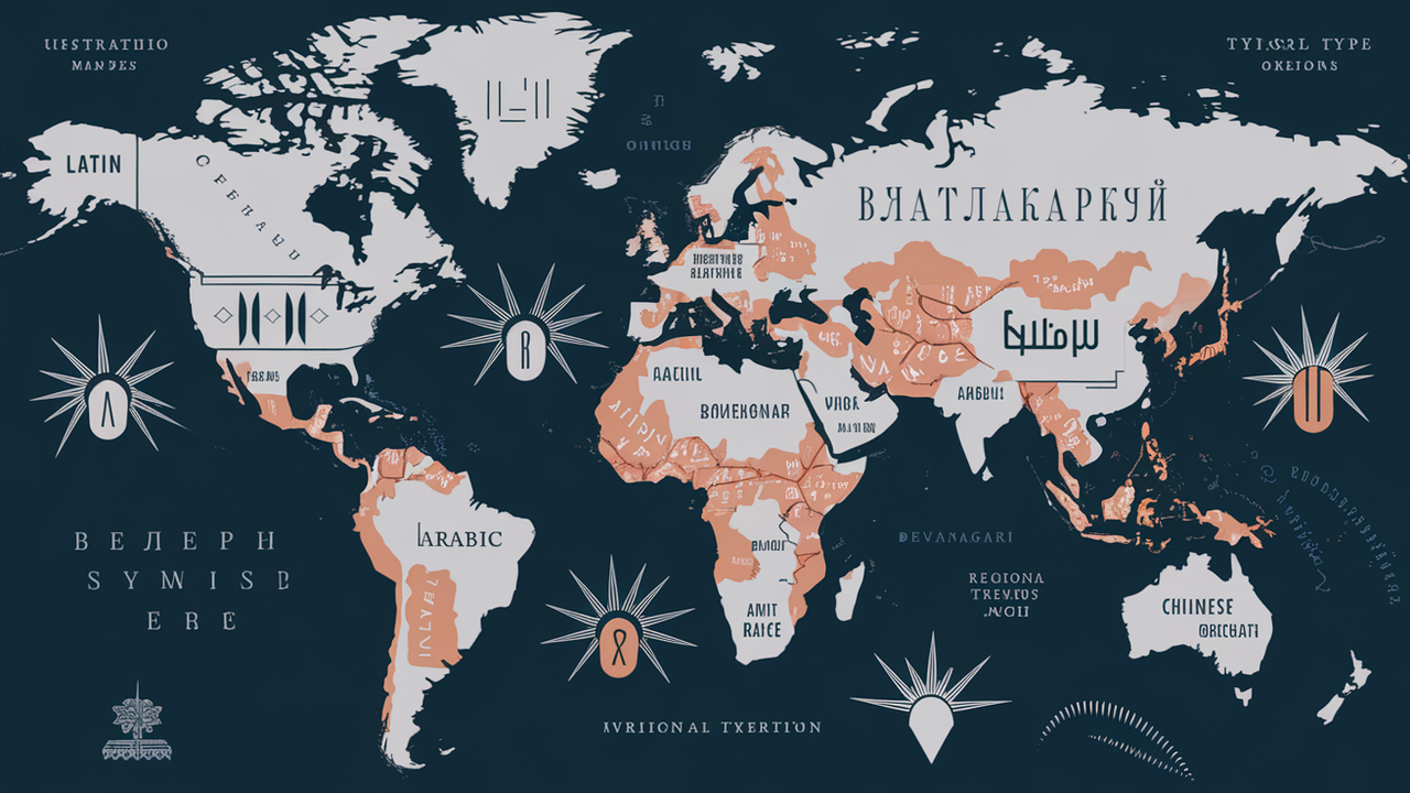 Thematic Maps Of Typography