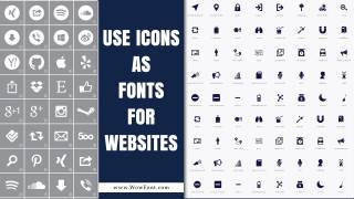 How To Use Icons As Fonts For Websites: A Complete Guide