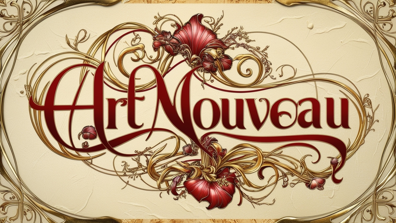 What Is Art Nouveau Typography