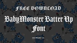 BabyMonster Batter Up Font: A Perfect Blend For A K-Pop Debut