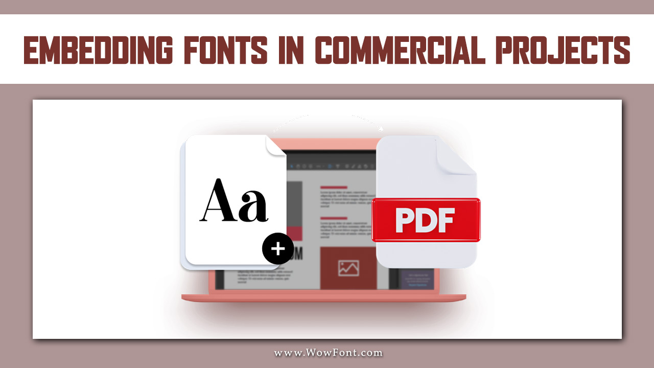 Embedding Fonts In Commercial Projects