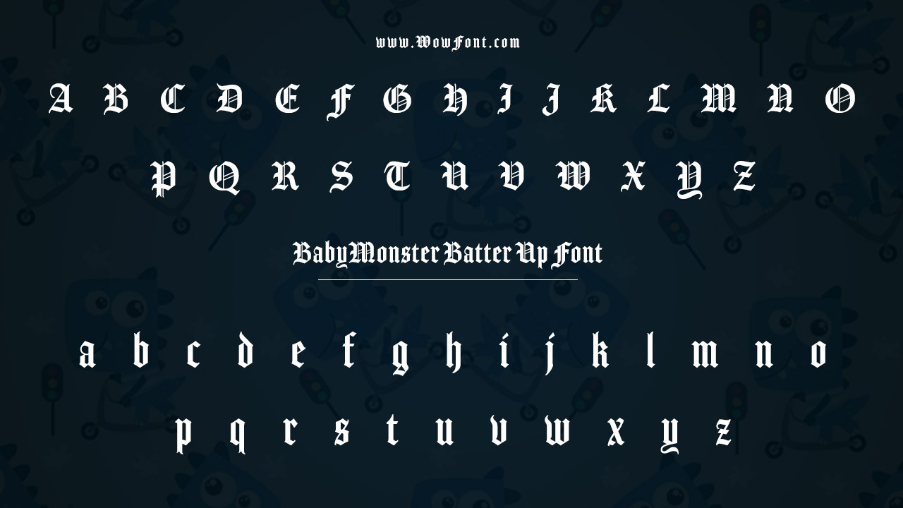 Font Breakdown - ITC Machine And Amador