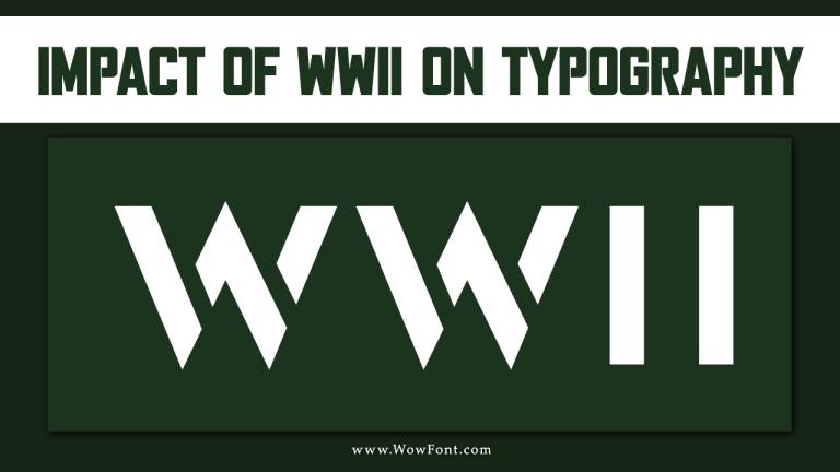 Impact of WWII on Typography