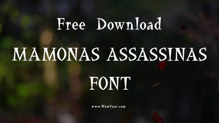 Mamonas Assassinas Font