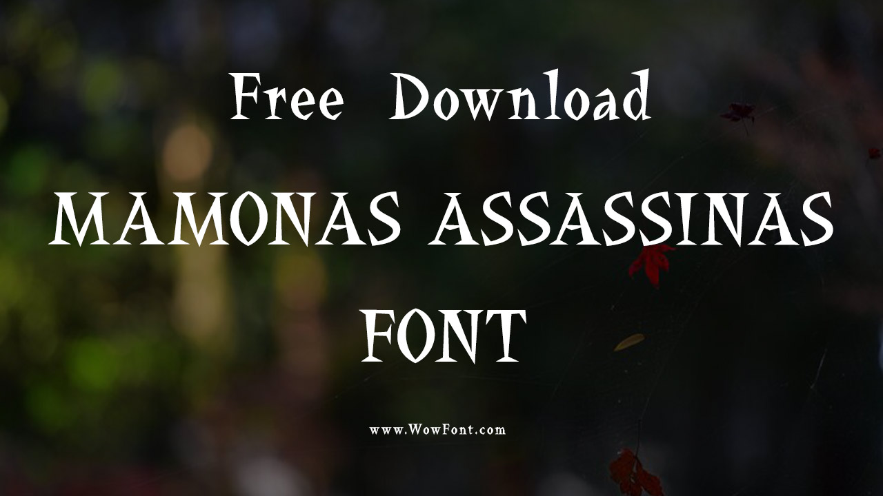 Mamonas Assassinas Font