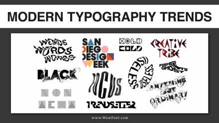 Modern Typography Trends: Embracing Creativity And Functionality