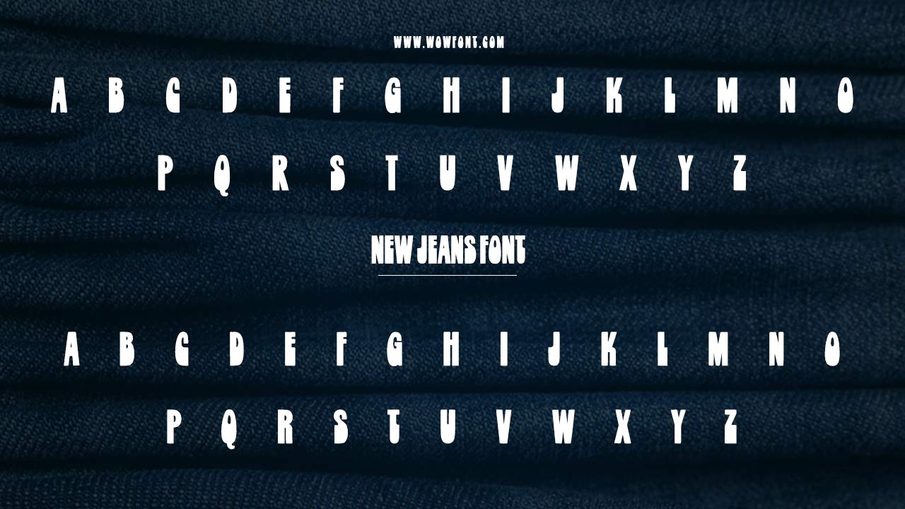 New Jeans Font Overview