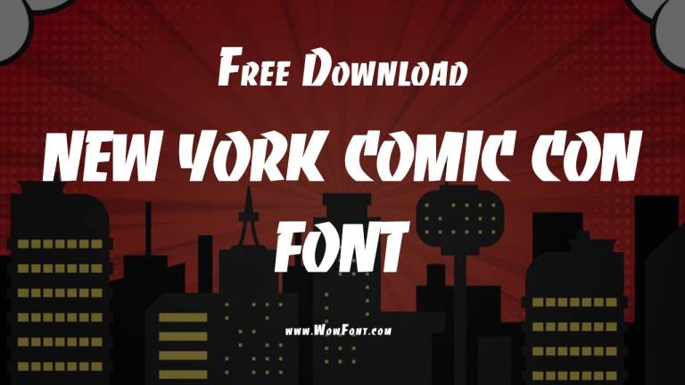 New York Comic Con Font