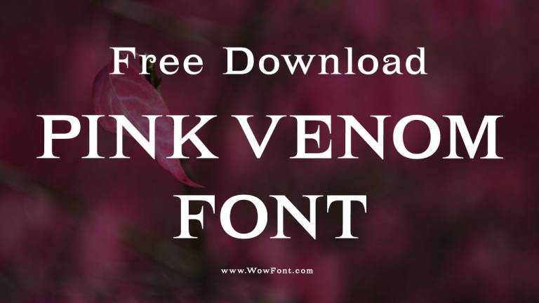 Pink Venom Font