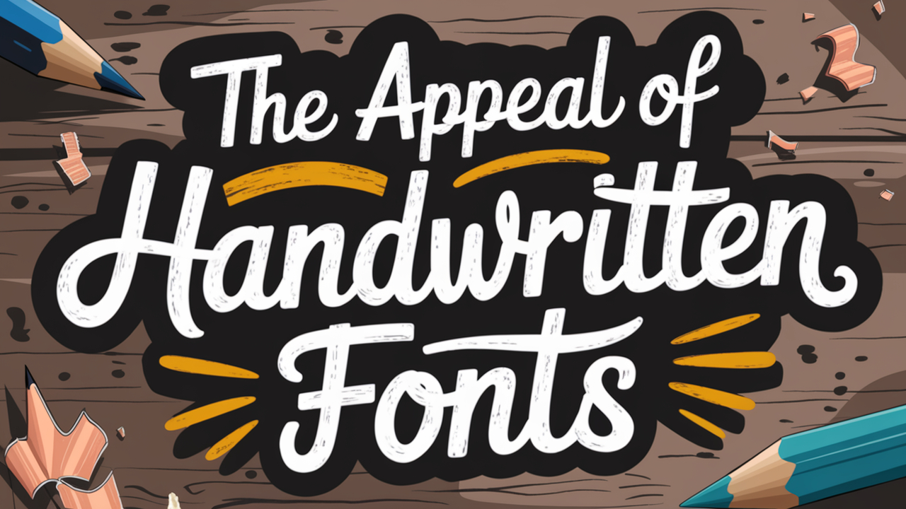 The Appeal Of Handwritten Fonts