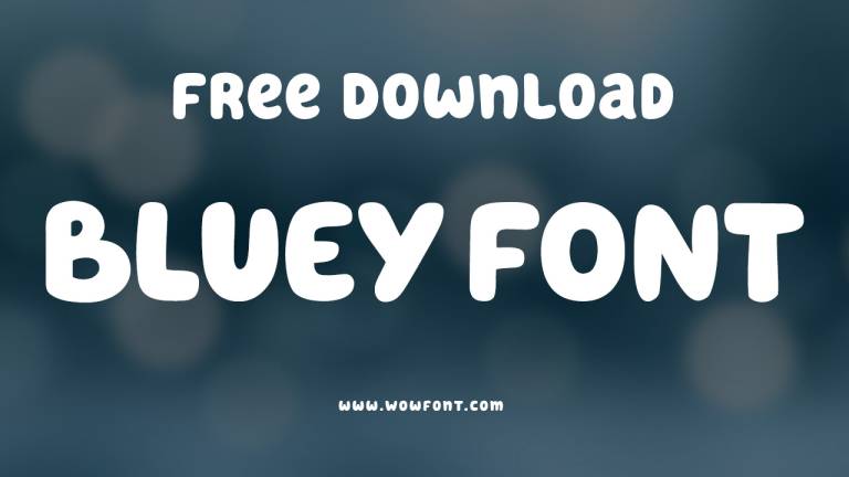 Bluey Font