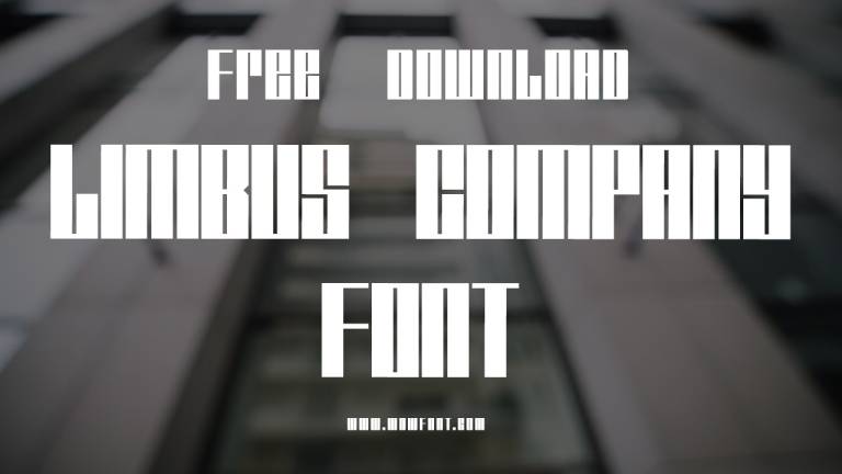 Limbus Company Font